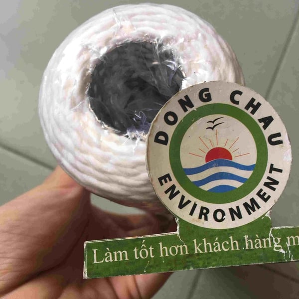 Lõi lọc sợi quấn core inox 5 micron 10 inch