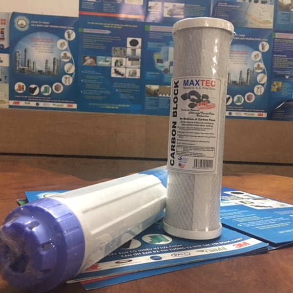 Lõi lọc than hạt GAC vỏ nhựa 20 inch