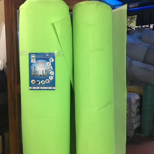 Bông lọc bụi màu xanh lá cây