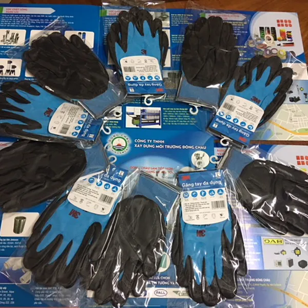 Găng tay đa dụng 3M màu xanh