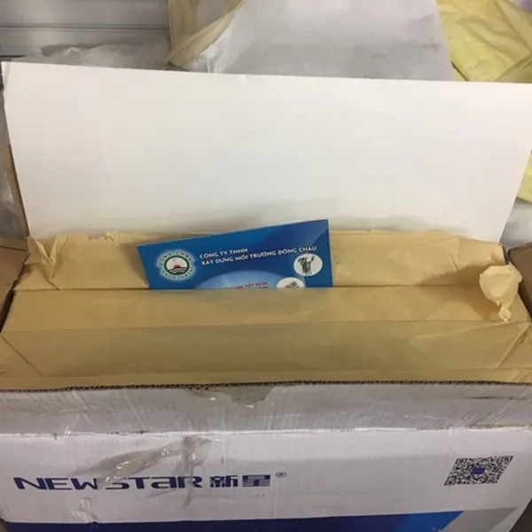 Giấy dày 600 x 600mm, lọc dầu tuabin, nhà máy thủy điện