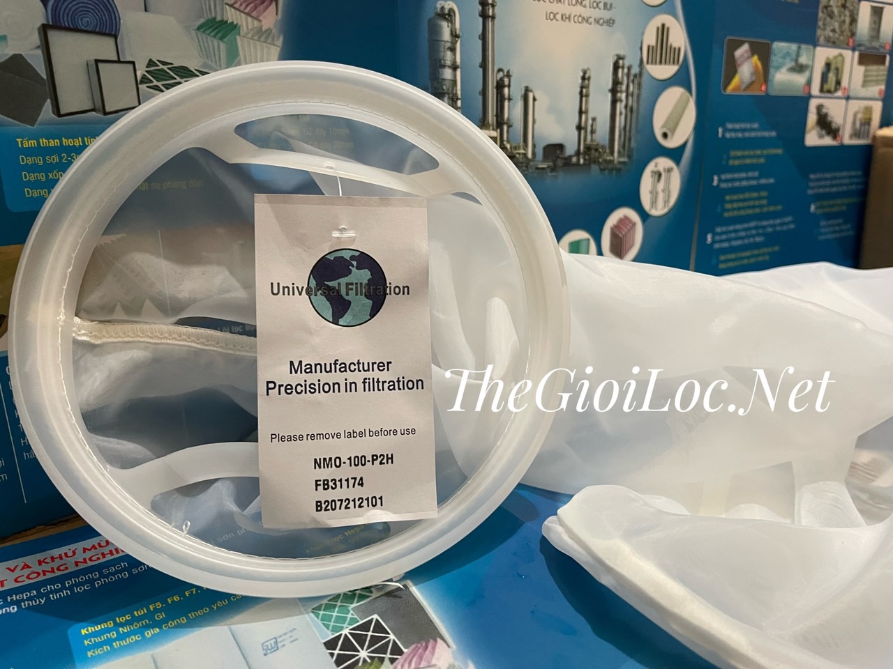 Túi lọc NMO 100 micron size 2