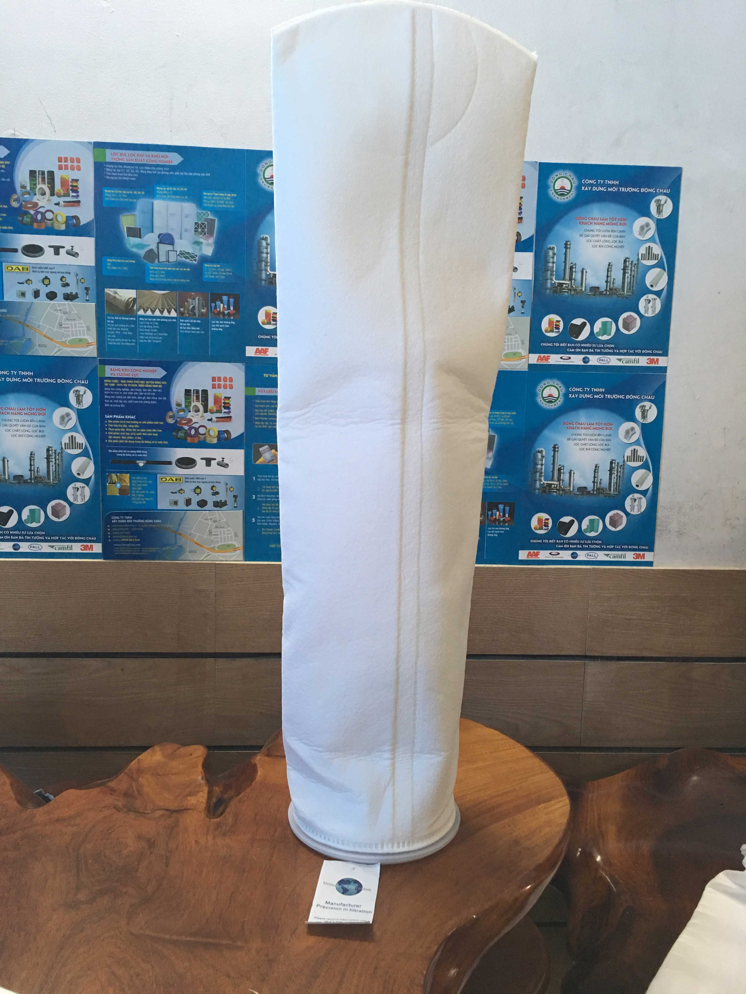 chi tiết Túi lọc PE 0.5 micron size 2