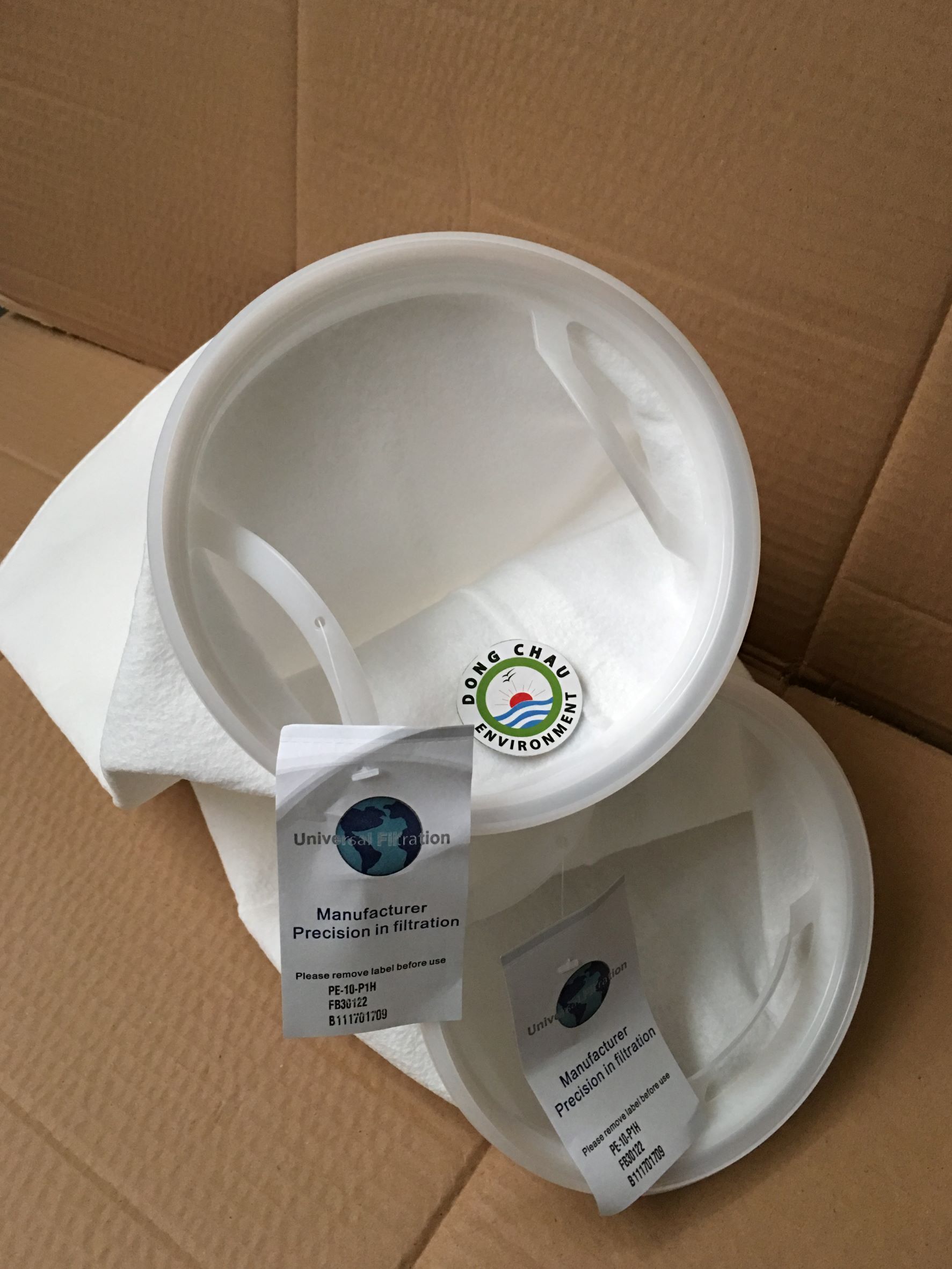Túi lọc PE 10 micron size 1