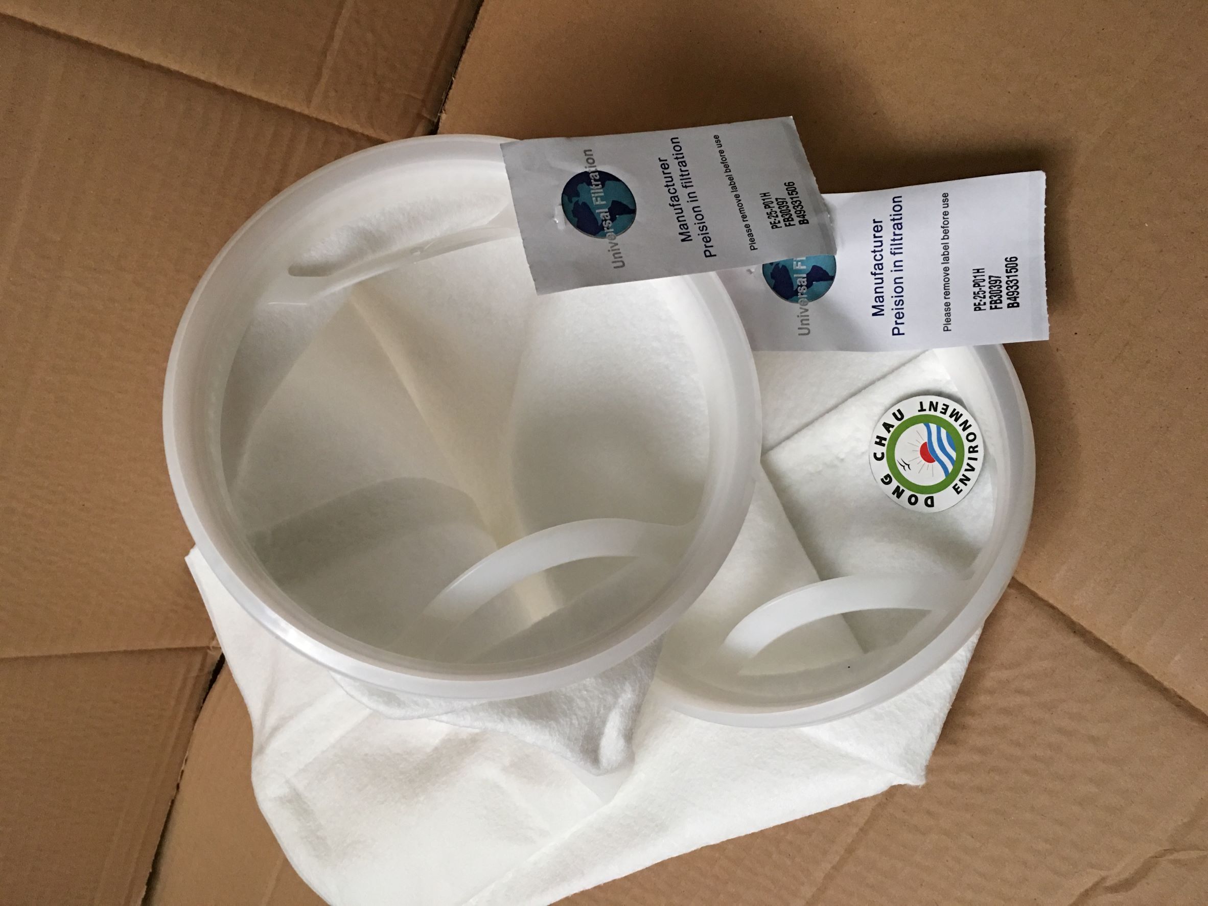 Túi lọc PE 25 micron size 1