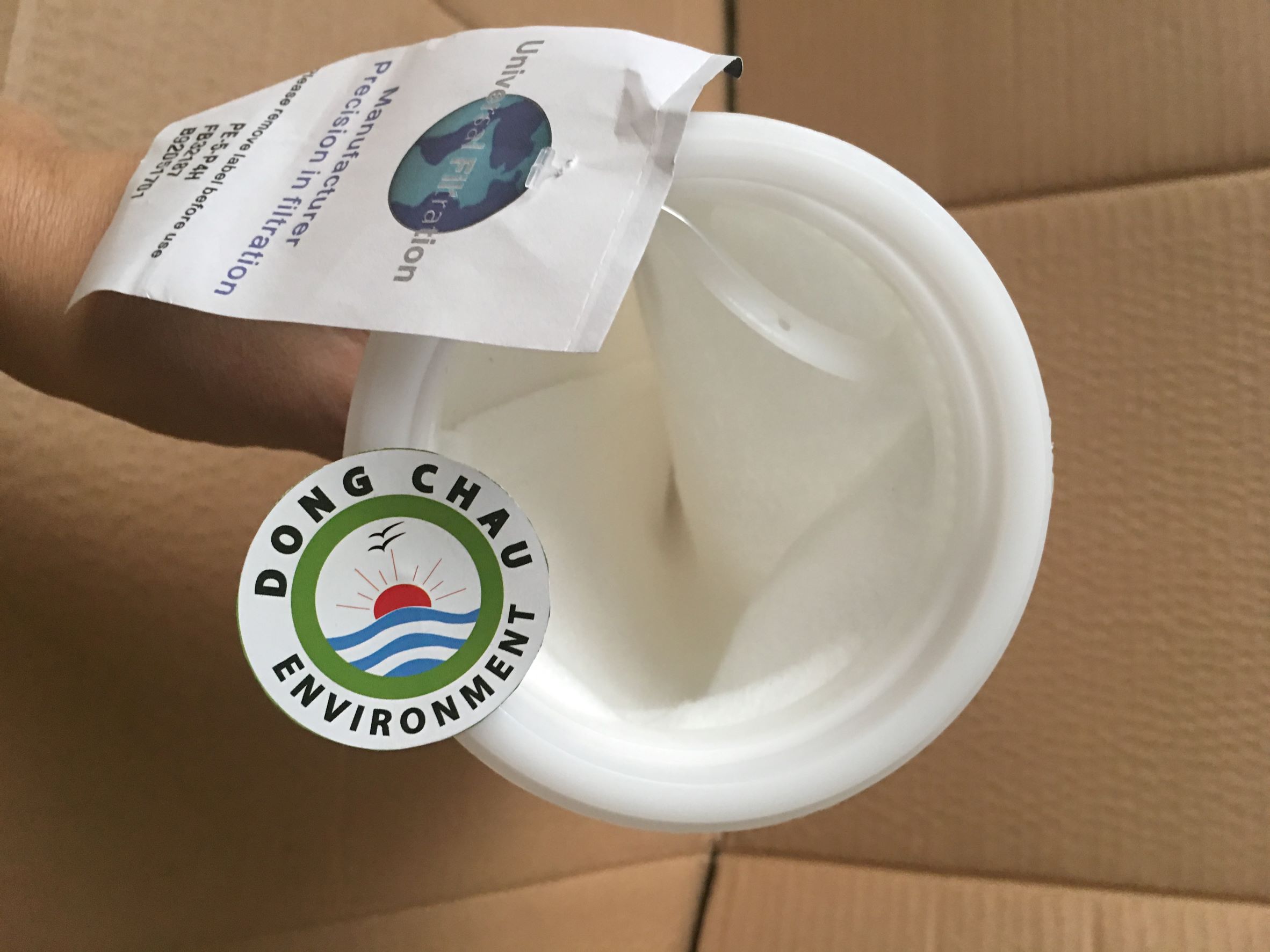 kích thước miệng Túi lọc PE 5 micron size 4