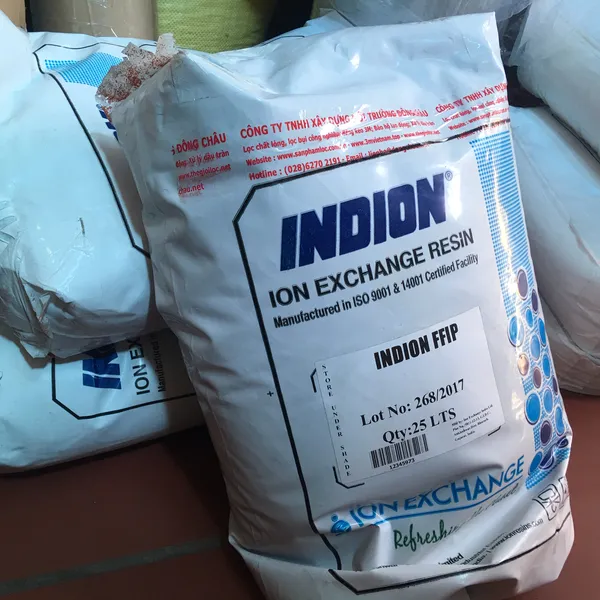 Hạt nhựa Anion FFIP India gốc Cl-