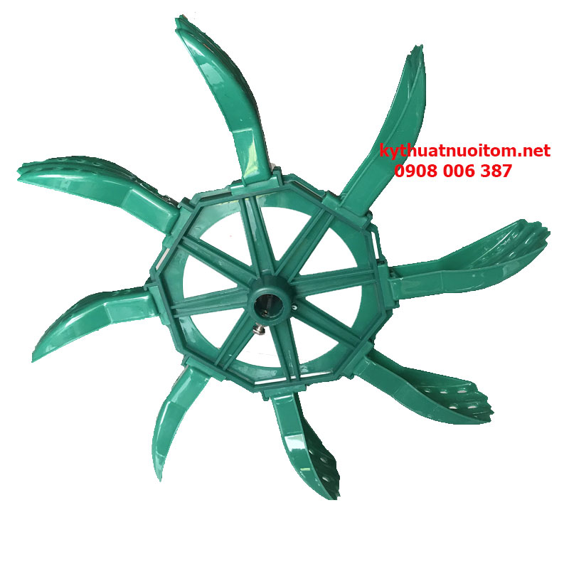 Quạt nuôi tôm - Quạt muỗng bàn tay xanh trong Quạt nuôi tôm - Quạt muỗng bàn tay xanh trong