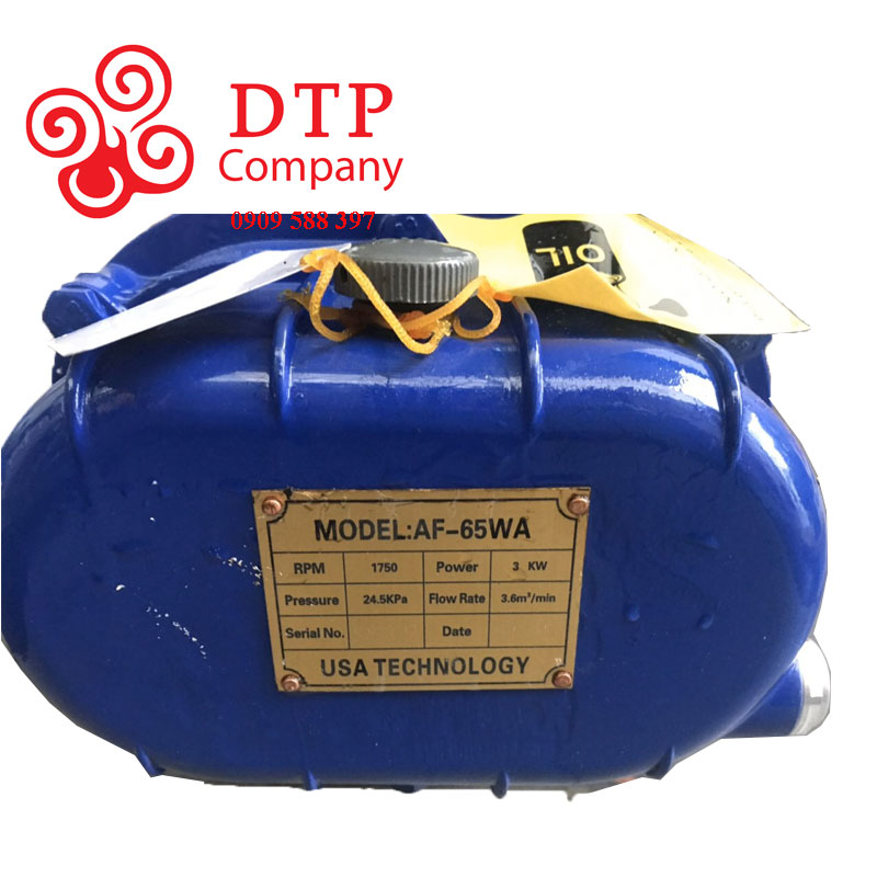 Thiết bị nuôi tôm - Máy thổi khí AF65-3kw công nghệ Mỹ Thiết bị nuôi tôm - Máy thổi khí AF65-3kw công nghệ Mỹ