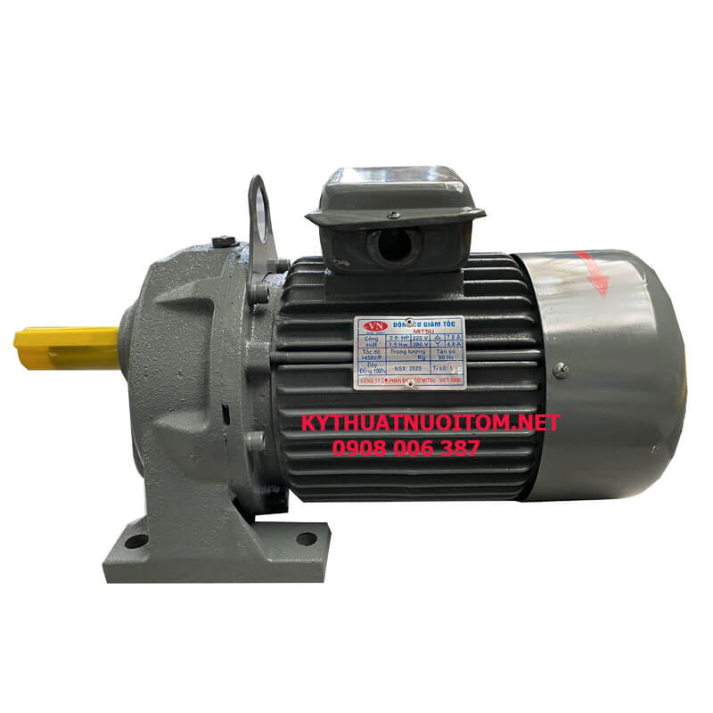 Thiết bị nuôi tôm - Motor giảm tốc Mitsu 1,5kw Thiết bị nuôi tôm - Motor giảm tốc Mitsu 1,5kw