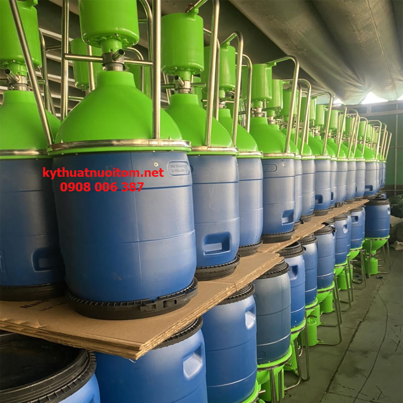 Máy cho tôm ăn -Thiết bị nuôi tôm Máy cho tôm ăn -Thiết bị nuôi tôm