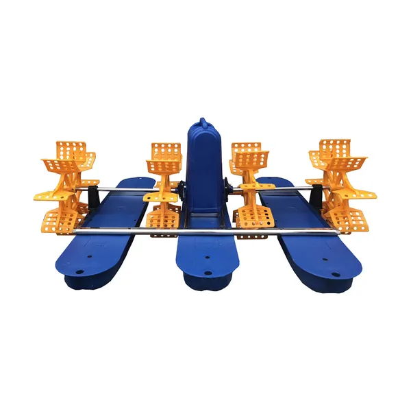 Quạt nuôi tôm - Phao thuyền 4 cánh