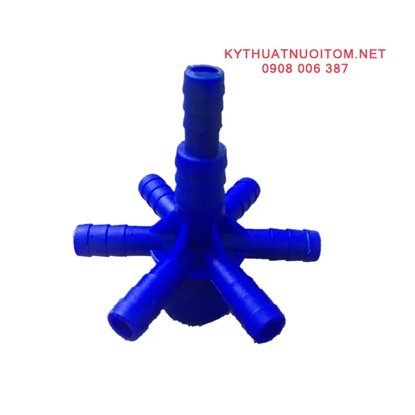 Thiết bị nuôi tôm, chia 6 màu xanh