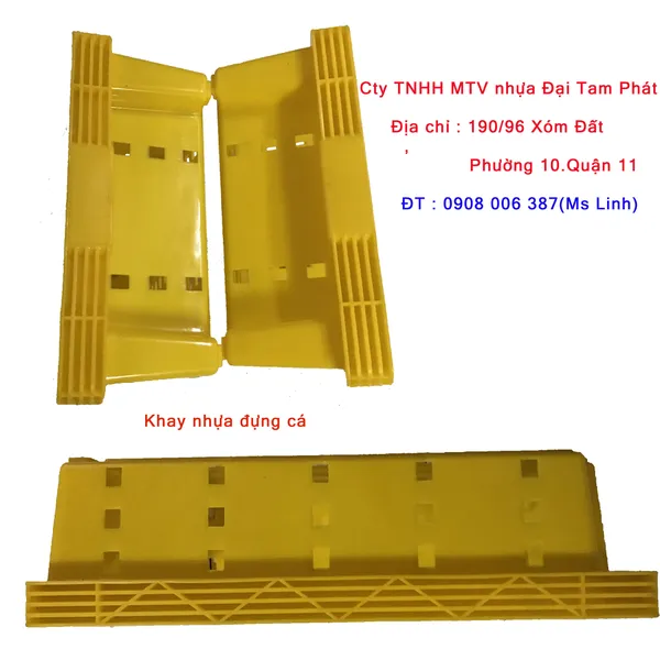 Khay nhựa đựng cá