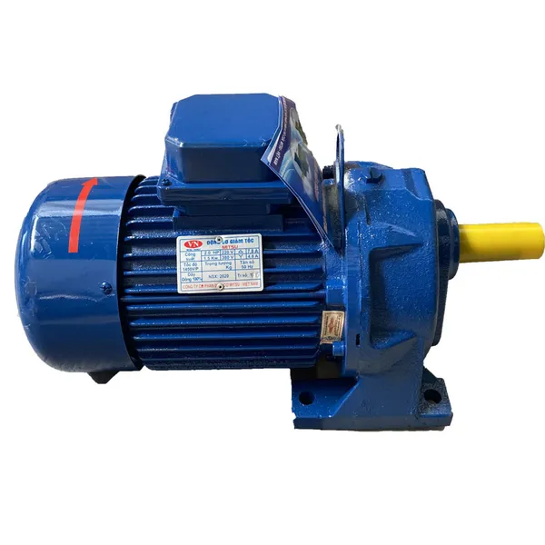 Motor giảm tốc Mitsu màu xanh dương -Thiết bị nuôi tôm