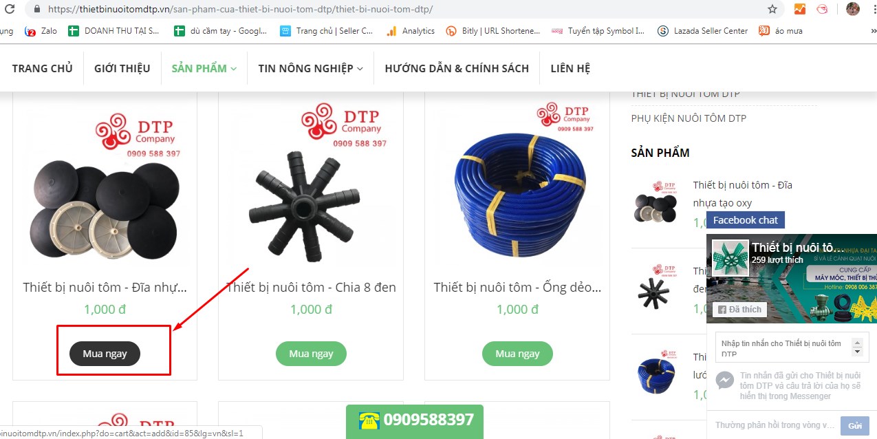 Hướng dẫn mua quạt nuôi tôm và thiết bị nuôi tôm tại thietbinuoitomdtp.vn Hướng dẫn mua quạt nuôi tôm và thiết bị nuôi tôm tại thietbinuoitomdtp.vn