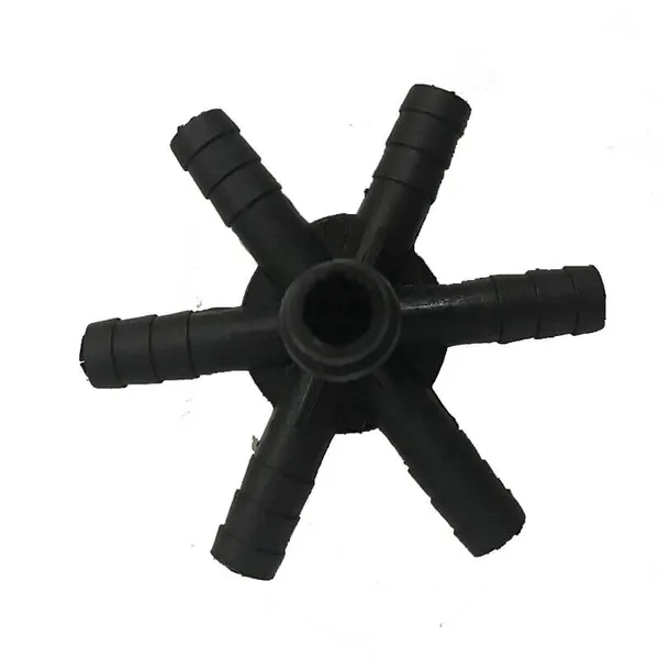 Chia 6 màu đen - Thiết bị nuôi tôm