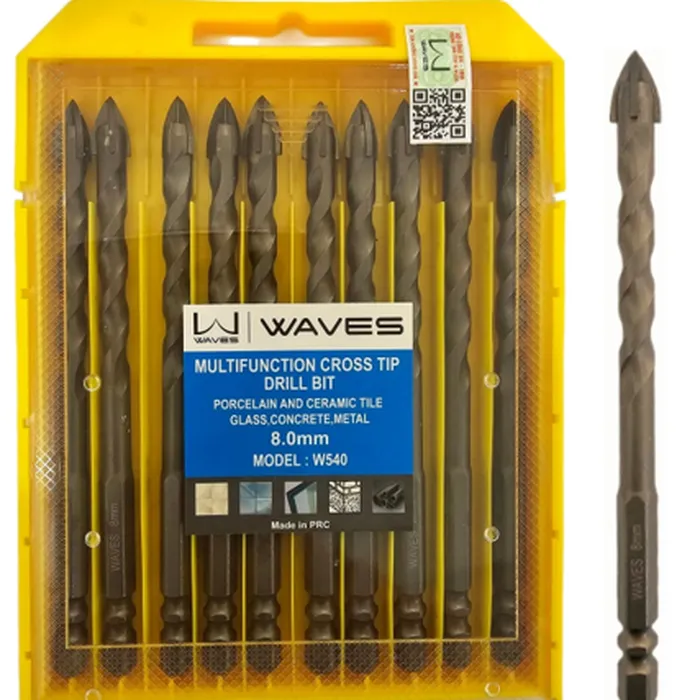 MŨI KHOAN ĐA NĂNG 4 CẠNH CHUÔI LỤC GIÁC _ MODEL W540