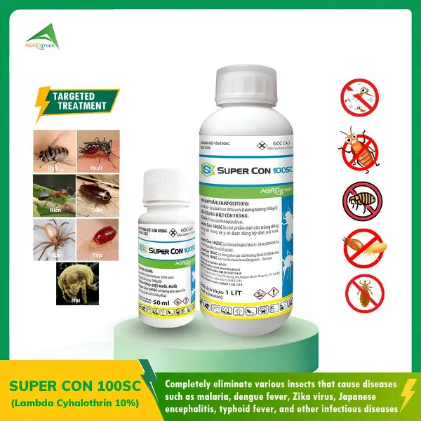 Diệt côn trùng Super Con 100SC