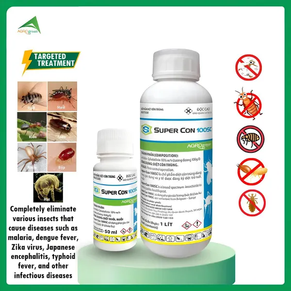 Diệt côn trùng Super Con 100SC