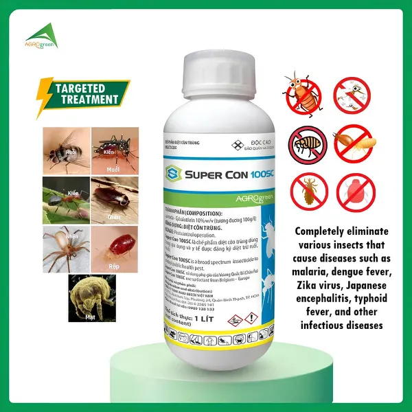 Diệt côn trùng Super Con 100SC