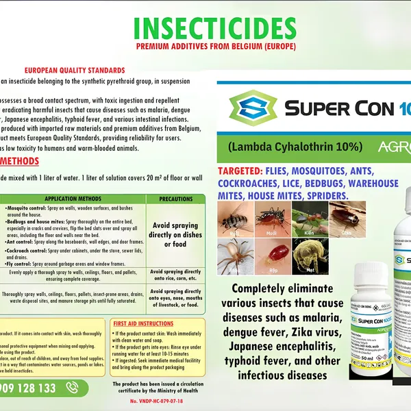 Diệt côn trùng Super Con 100SC