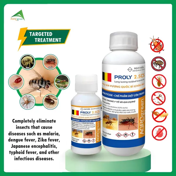 Diệt côn trùng Proly 2.5CS