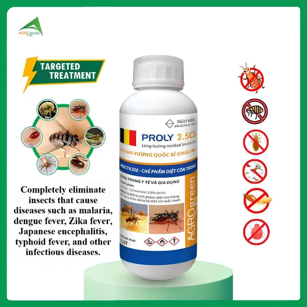 Diệt côn trùng Proly 2.5CS