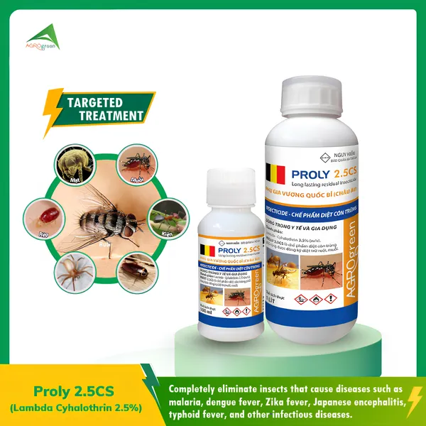 Diệt côn trùng Proly 2.5CS