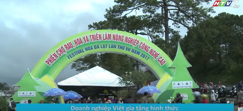 Nông nghiệp bền vững cùng Agro Green Việt Nam tại Festival Hoa Đà Lạt