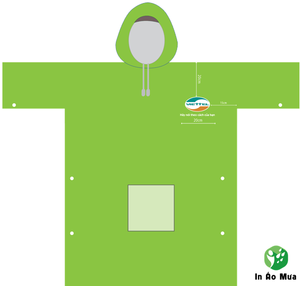 Áo mưa quảng cáo Áo mưa quảng cáo