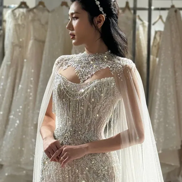 ĐỒ CƯỚI CO DÂU ĐÍNH KẾT TINH XẢO