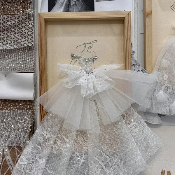 TRANH PHÁT HỌA VÁY CƯỚI 3D THỦ CÔNG