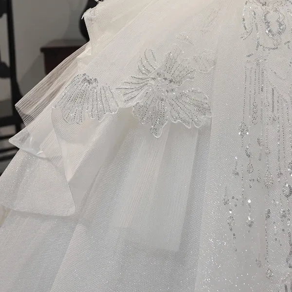 VÁY CÔNG CHÚA THIẾT KẾ TÙNG BÈO NGỰC KẾT HÌNH THIÊN NGA LỘNG LẤY