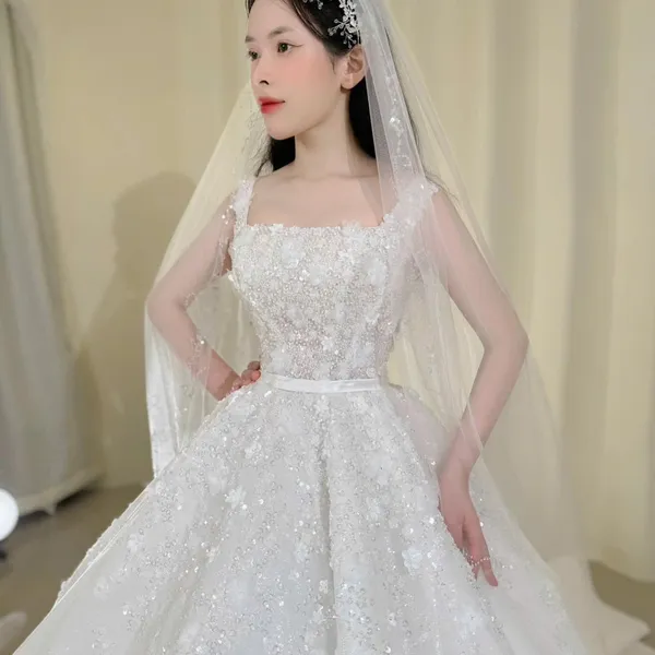 VÁY CƯỚI LÀM LỄ ĐẸP CHO CÔ DÂU