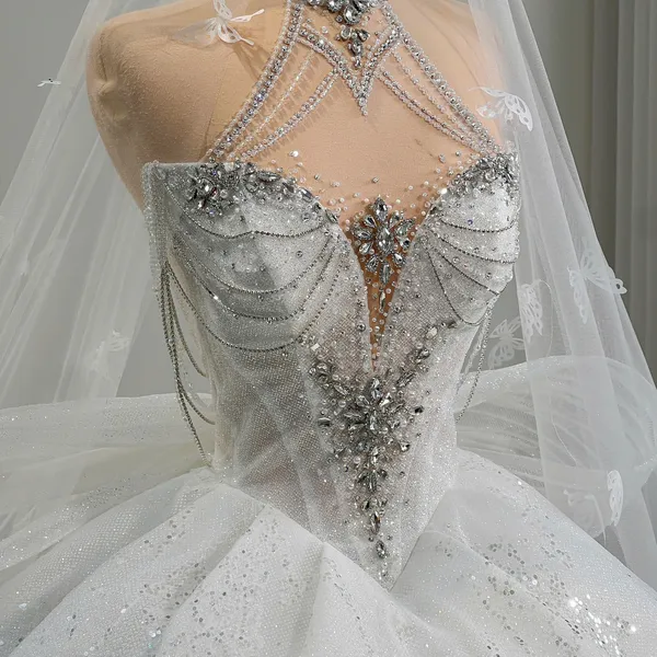 VÁY CƯỚI CÔNG CHÚA TÙNG LỄ LỚN KÈM NƠ XINH XẮN