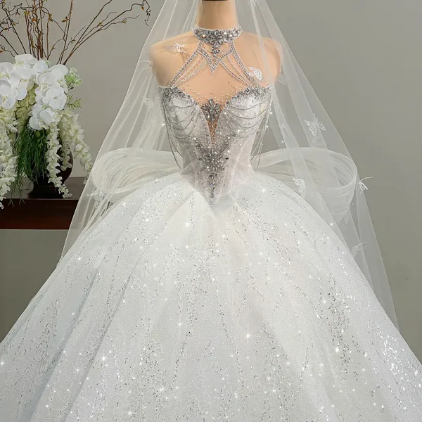 VÁY CƯỚI CÔNG CHÚA TÙNG LỄ LỚN KÈM NƠ XINH XẮN