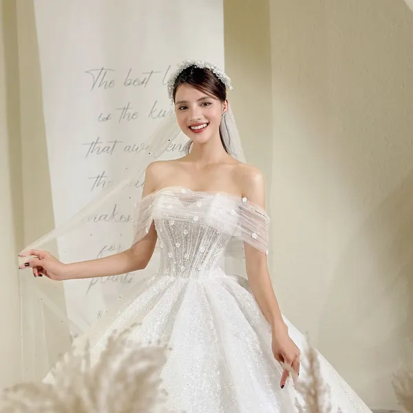 VÁY CƯỚI LÀM LỄ LỘNG LẪY SANG TRỌNG