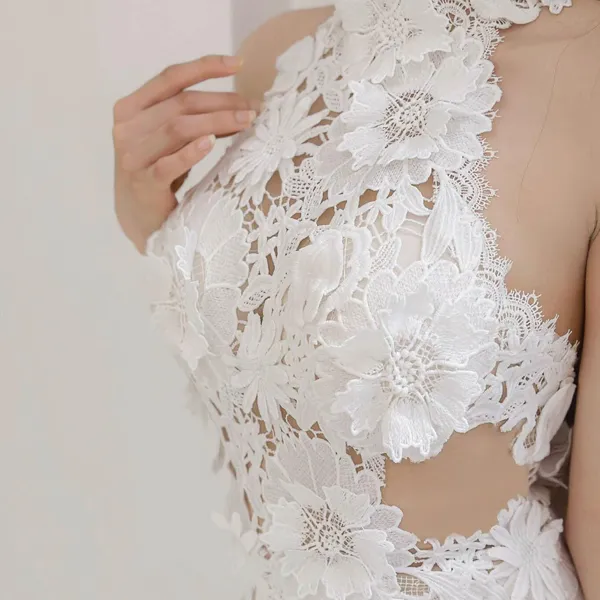VÁY CƯỚI ĐUÔI CÁ THIẾT KẾ REN TINH TẾ