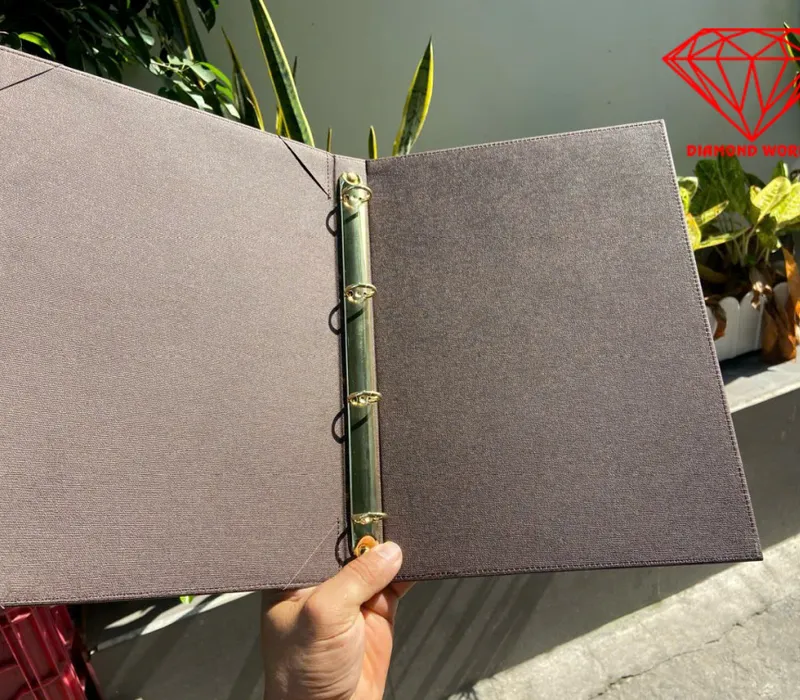 Menu gáy còng DW001