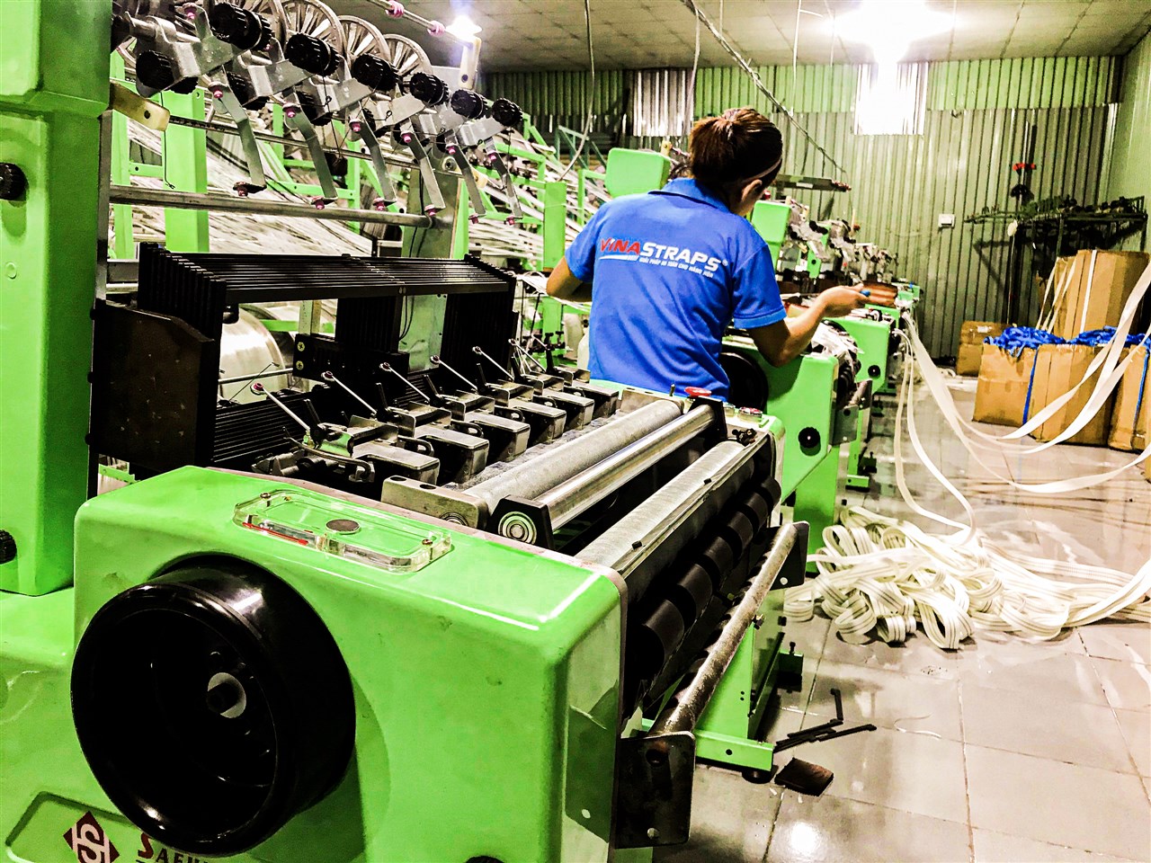 Cơ sở dệt dây đai Cơ sở dệt dây đai