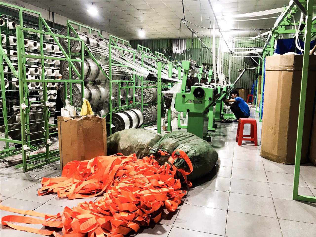 Cơ sở dệt dây đai Cơ sở dệt dây đai