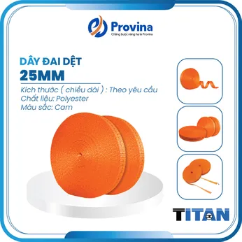 Dây Đai Dệt 25mm TITAN 