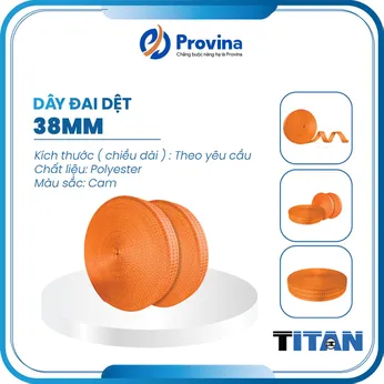 Dây Đai Dệt 38mm TITAN