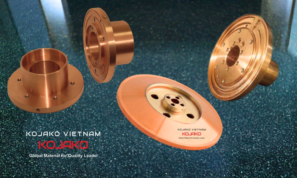 Bánh hàn lăn đồng hợp kim bery C117510 RWMA Class 3 Bánh hàn lăn đồng hợp kim bery C117510 RWMA Class 3