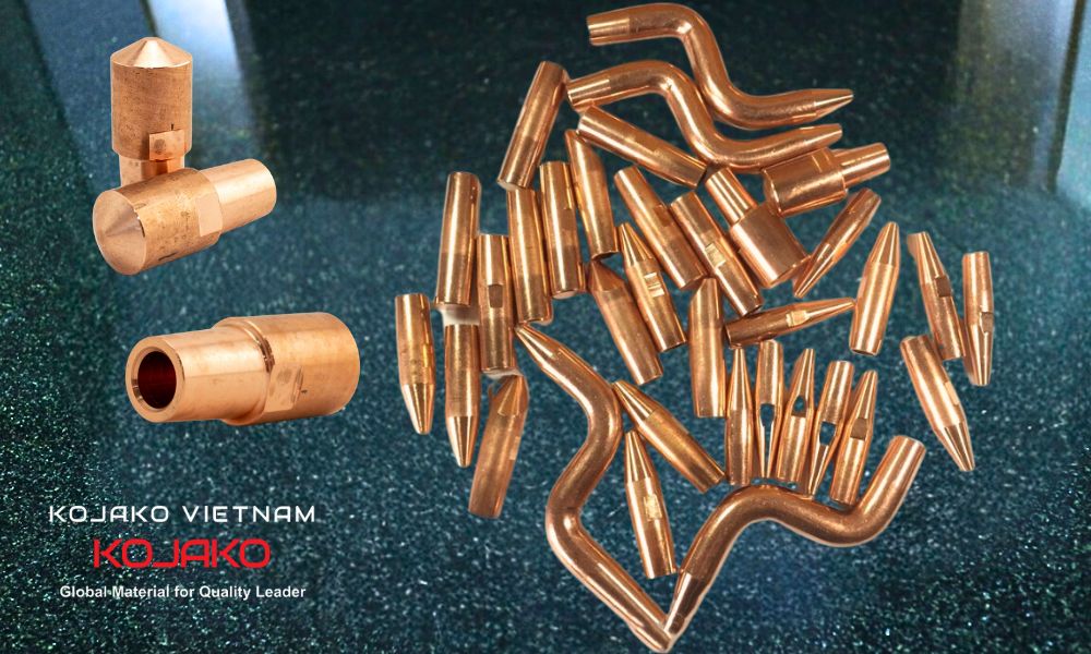 Điện cực hàn bấm đồng hợp kim bery C17510-FH Điện cực hàn bấm đồng hợp kim bery C17510-FH