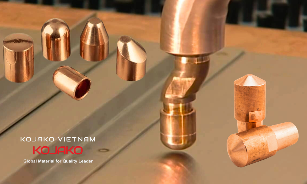 Điện Cực hàn Bấm Đồng Hợp Kim Bery Điện Cực hàn Bấm Đồng Hợp Kim Bery