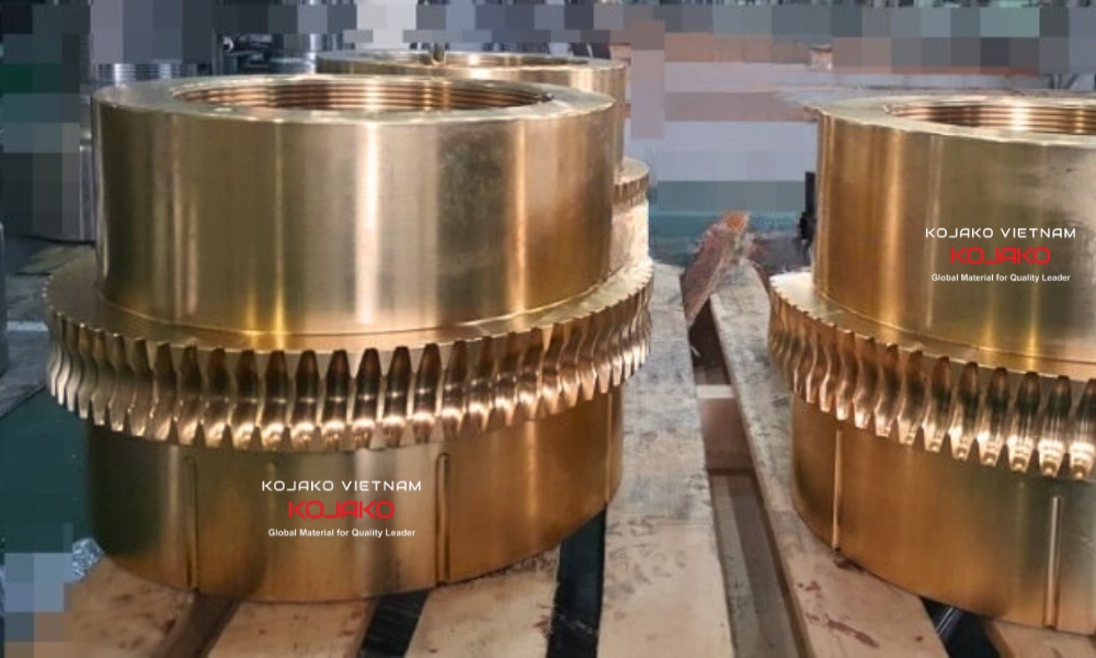 Bánh răng đồng hợp kim nhôm ALBC3 Bánh răng đồng hợp kim nhôm ALBC3