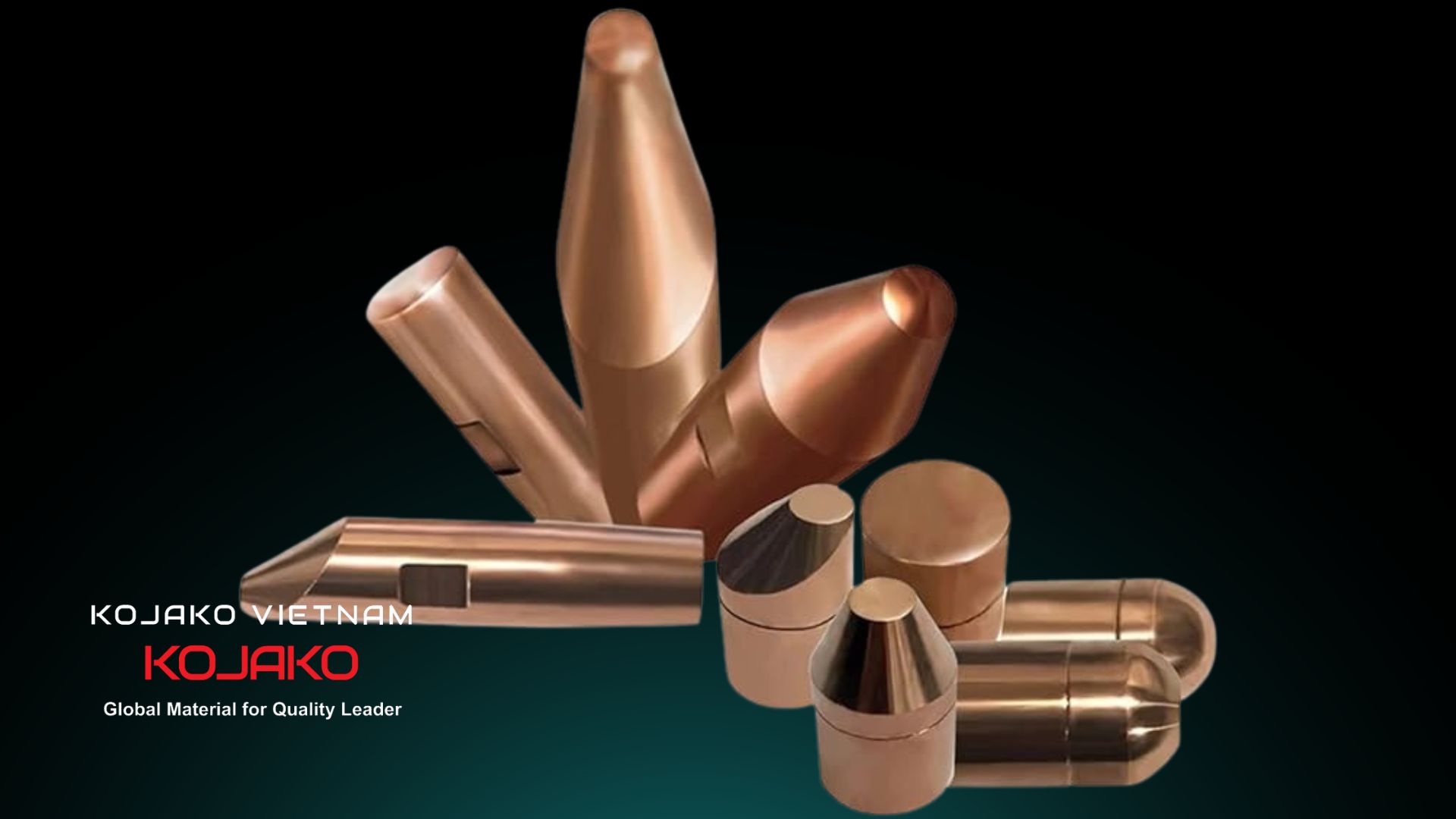 Đầu hàn bấm đồng crom c18150 Đầu hàn bấm đồng crom c18150