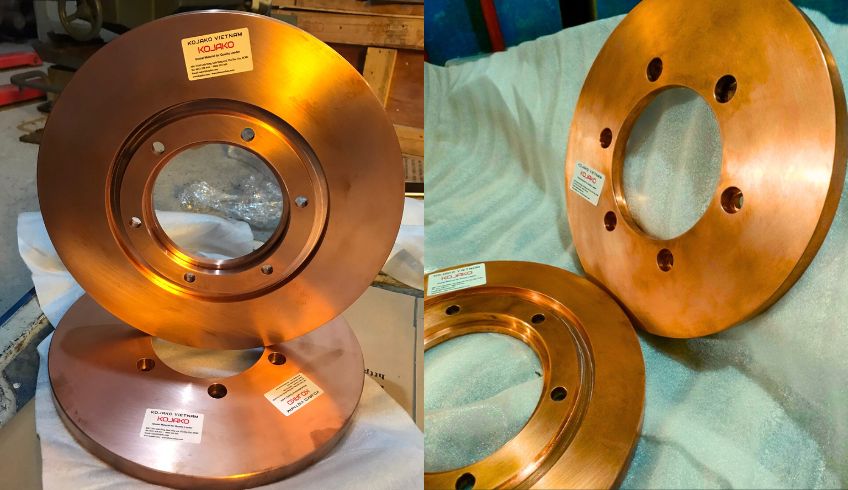 Đĩa hàn lăn đồng hợp kim chromium Kojako Việt Nam Đĩa hàn lăn đồng hợp kim chromium Kojako Việt Nam
